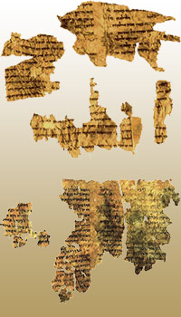 Scroll fragments of Hanok