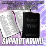 Hebrew/English & All Hebrew Special Edition Bibles Completed - Please Support & Watch The New Video Now!!!