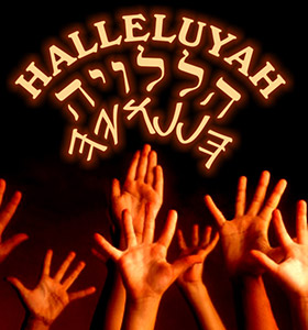 halleluyah hands in the air