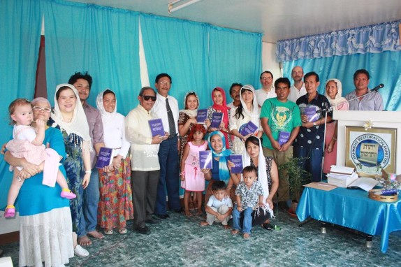 Brethren in Davao City are very happy ever after they received their HalleluYah Scriptures