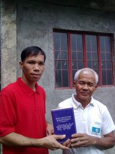 An elder received HS.