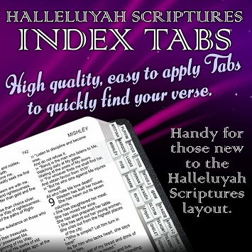 HalleluYah Scriptures Bible Tabs
